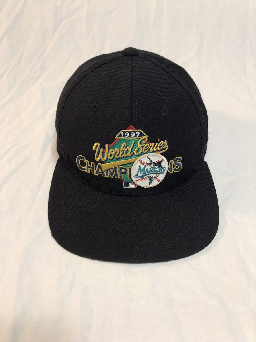 Vintage Florida Marlins 1997 World Series Champions New Era 