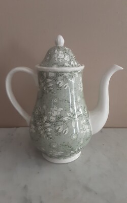  Royal Tudor Velvet Green Coffee / Tea Pot 
