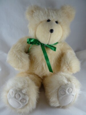 Limited edition SIGNED Deri  Cartier Teddy Bear Bloomy 16'' Ivory #63/100 Rare