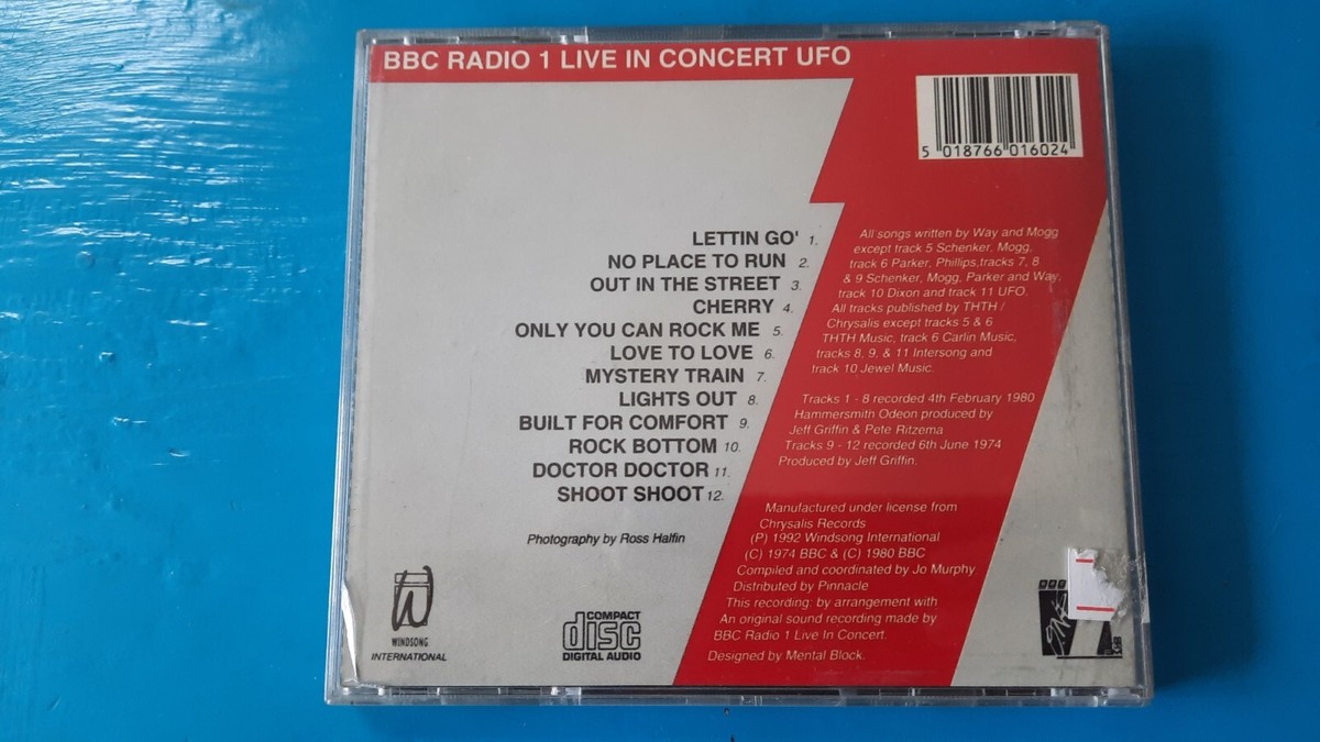 ＵＦＯ／『ＢＢＣ　ＲＡＤＩＯ　ＯＮＥ　ＬＩＶＥ　ＩＮ　ＣＯＮＣＥＲＴ』 UFO – BBC Radio 1 Live In Concert – CD (Album), [r22306723