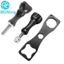 For GoPro Hero 11 10 3in1 M5 Thumb Screw Knob Bolt & Wrench Key Tightening Mount