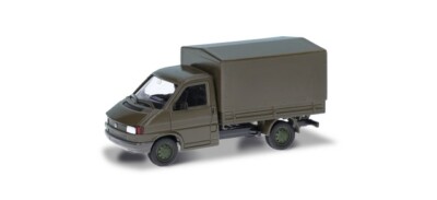 Herpa Kit De Modélisme MiniKit VW Crafter Box HD Avec Pneus Jumelés, Blanc, Miniature à L'échelle 1:87, Pièce De Collection, Kit Pour Modélisme, Plastique