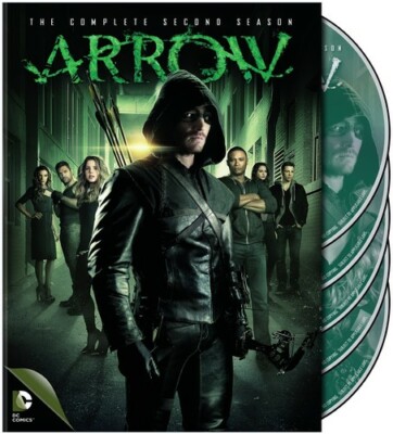 Arrow: The Complete Second Season (DVD, 2014, 5-Disc Set) New free shipping