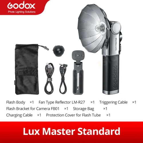 Godox Lux Master Retro Camera Flash TTL HSS Touch Screen Control Wireless Sync - Picture 10 of 13