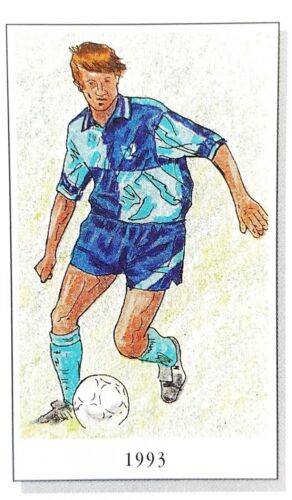 Retro Fußballverein Trikots Bilder im klaren Kühlschrankmagneten - verschiedene Teams - Bild 91 von 92