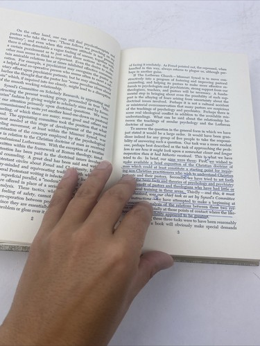 WHAT, THEN, IS MAN? symposium of theology, psychology &psychiatry Hardcover 1958 - Picture 13 of 20