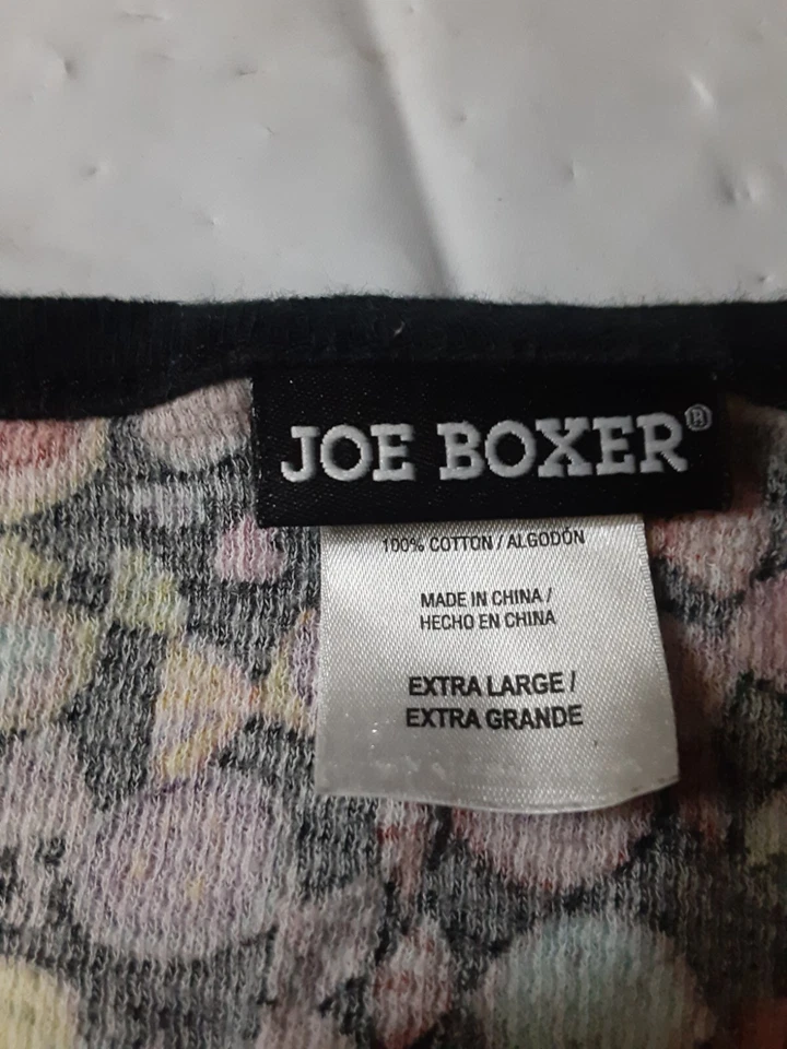 Conjunto de pijama para mujer Joe Boxer - Top y pantalones cortos, talla XL, estampado de emoji caramelo Foto 3 de 4