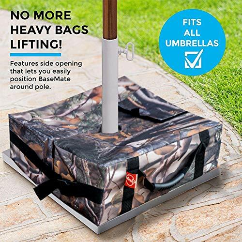 Gardeb Square Umbrella Base Weight Bag For Offset Patio Umbrella