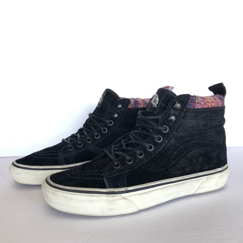 Vans Sk8 Hi MTE Black Suede Tribal 