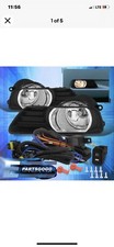 For 07-09 Toyota Camry Clear Bumper Driving Fog Lights Lamps + Switch Left+Right
