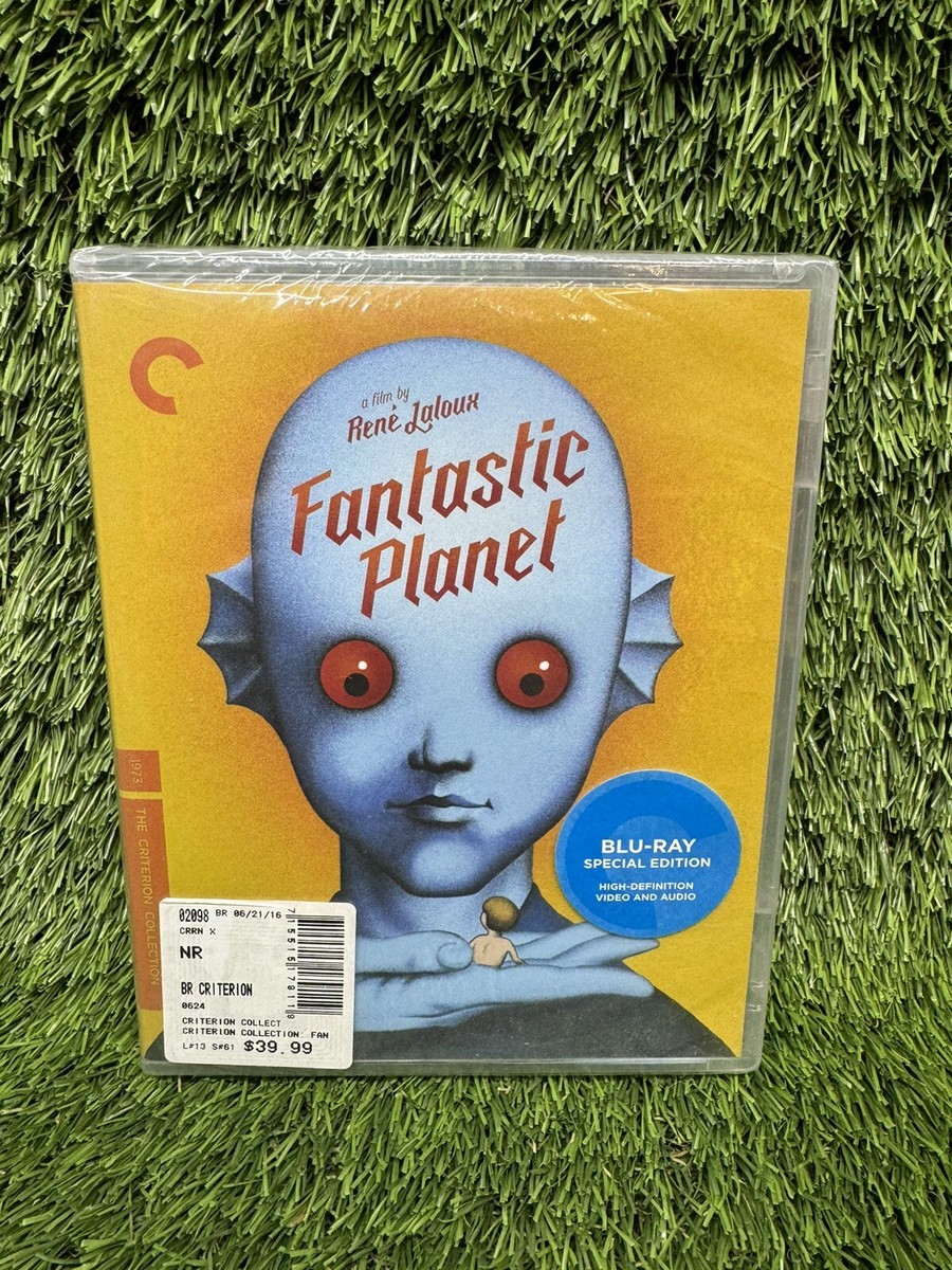 Fantastic Planet (Criterion Collection) (Blu-ray, 1973) -JD