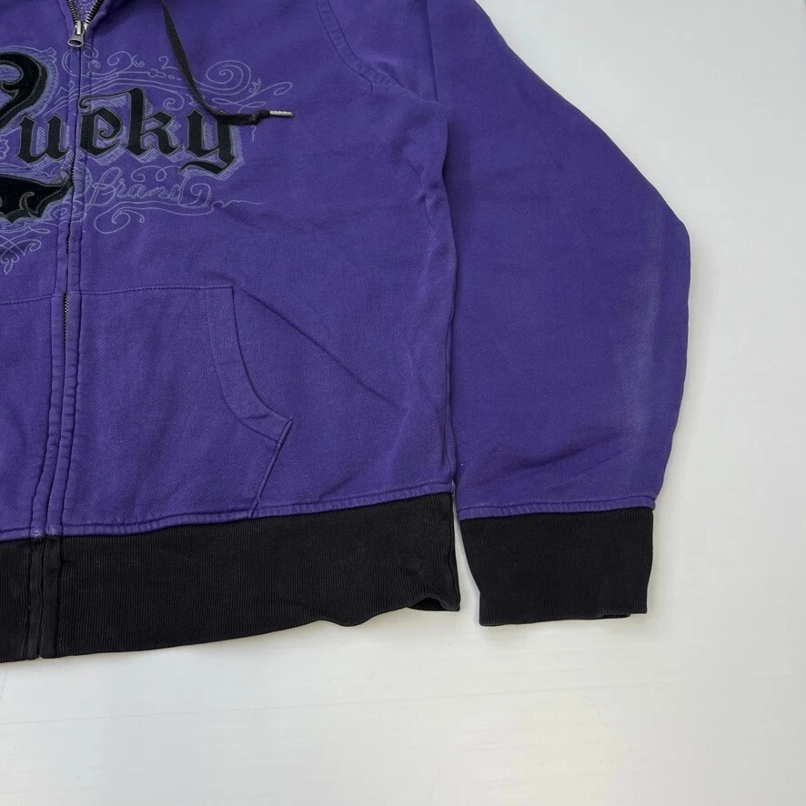 VETEMENTS Felpa con cappuccio Lucky donna extra large Spell Out full zip hype hip palestra core