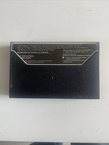 U2 Boy Cassette 1980 Complete Album on Both Sides Vintage - Picture 2 of 4