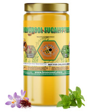 BRONCOSOL EUCALYPTUS - honey Syrup with Eucalyptus and Mint Extracts, 12oz