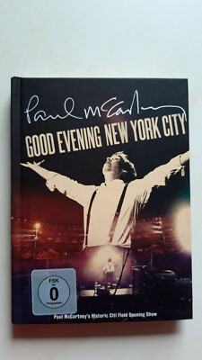 Paul McCartney  -  Good Evening New York City  -  2 DVDs & 2 CDs - Und Farbbuch