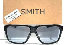 Smith Optics LEADOUT PIVLOCK Black ChromaPop Photochromic Clear Grey Sunglass