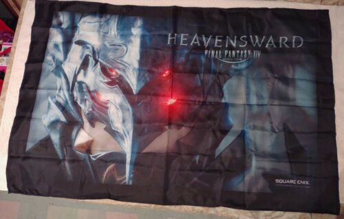 New Final Fantasy XIV Online HeavenSword SquareEnix Banner Flag Promo  - Bild 1 von 1
