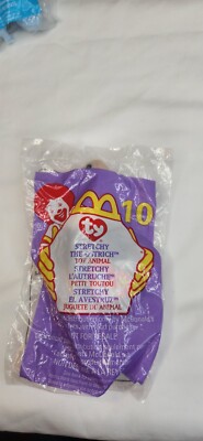 1999 mcdonalds beanie babie Stretchy The Ostric China Euc Nwt | eBay