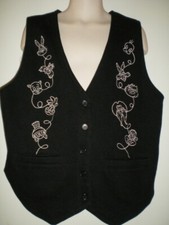 Warner Acme Kids LOONEY TUNES Characters VEST L Bugs TAZ LARGE Tweedy TOP Large