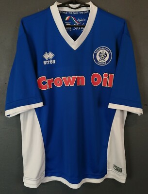 Errea para hombre Rochdale 2015/2016 Hogar Fútbol Fútbol Camiseta Jersey  Maillot Talla M | eBay
