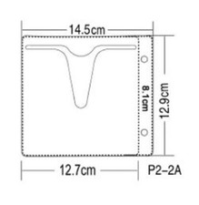 1000 SINGLE CD SLEEVES NON-WOVEN LINER,WHITE PS003 YT CLEARANCE SALE