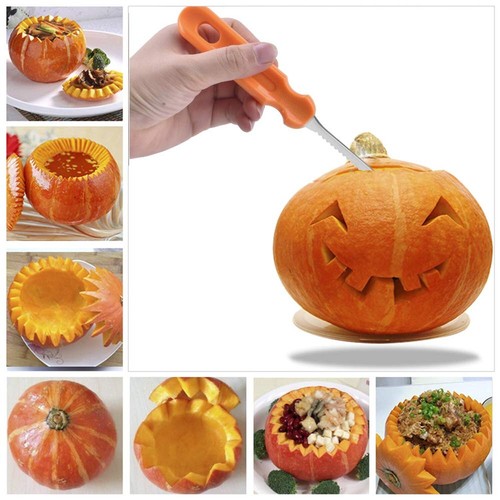 Halloween Pumpkin Carving Tools Kit, Halloween Jack-O-Lanterns 11 Piece Profe... - Picture 6 of 7