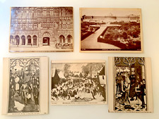 BELGIQUE Bruxelles Lot of 5 photographs 1880-1900