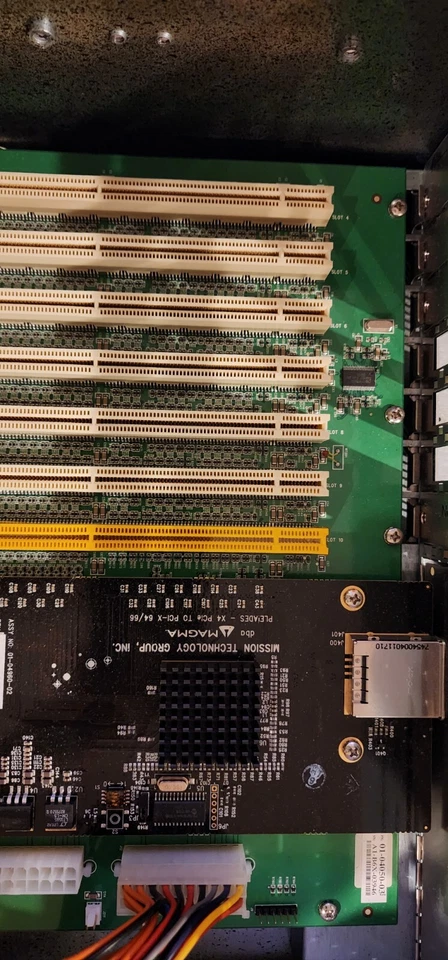Magma PE6R4-I PCI Express To PCI-X Chassis + Host Cards And Cables Used - Image 4 of 4