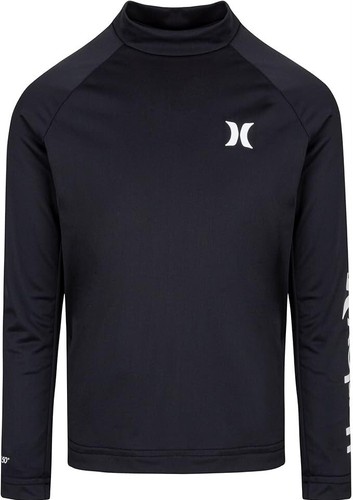Hurley Youth Long Sleeve UPF 50+ Swim Top Black Size 10/12 - Picture 3 of 3