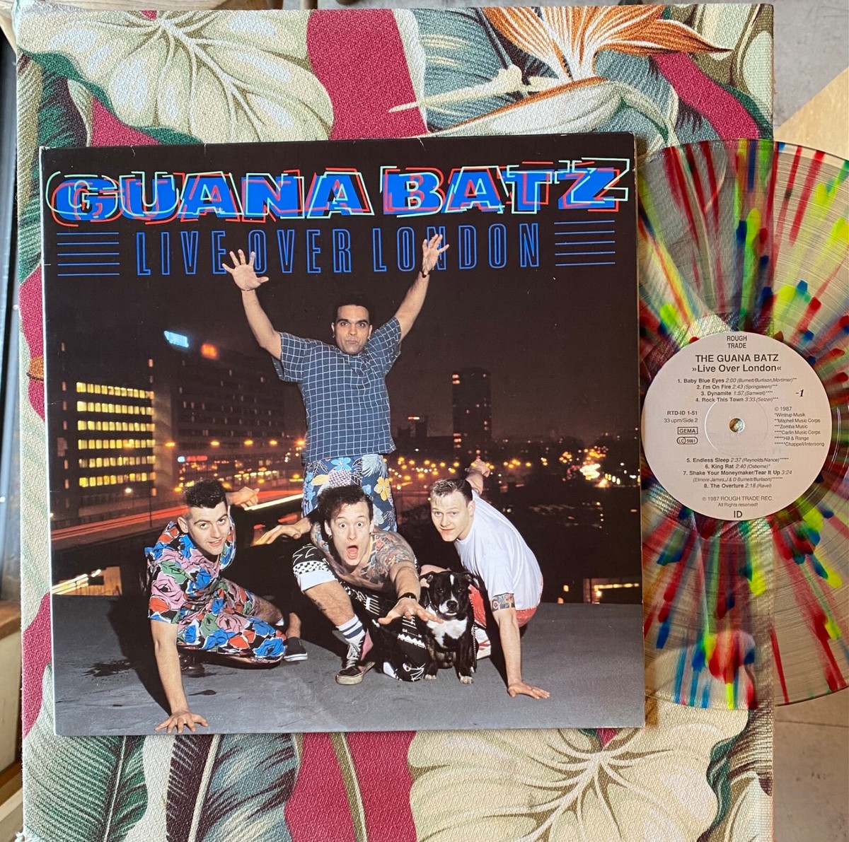 GUANA BATZ LIVE OVER LONDON レコード GUANA BATZ LIVE OVER LONDON PSYCHOBILLY COLORED VINYL LP | eBay