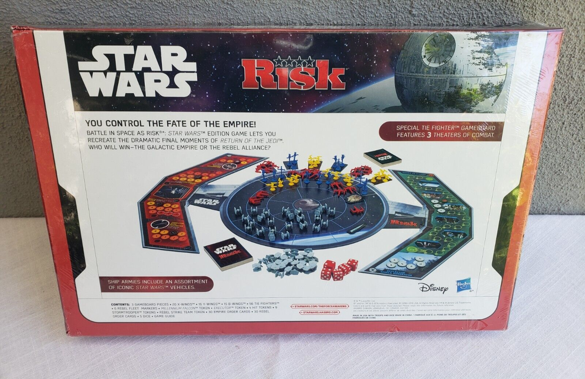 NEW Sealed 2014 Star Wars Risk Reimagined Galactic Board Game