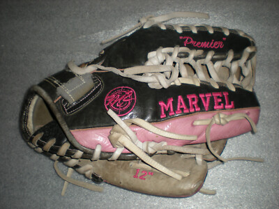 B.D.S.C Baby Ducks Premier MARVEL Softball 12'' Baseball Glove Mitt Right Handed