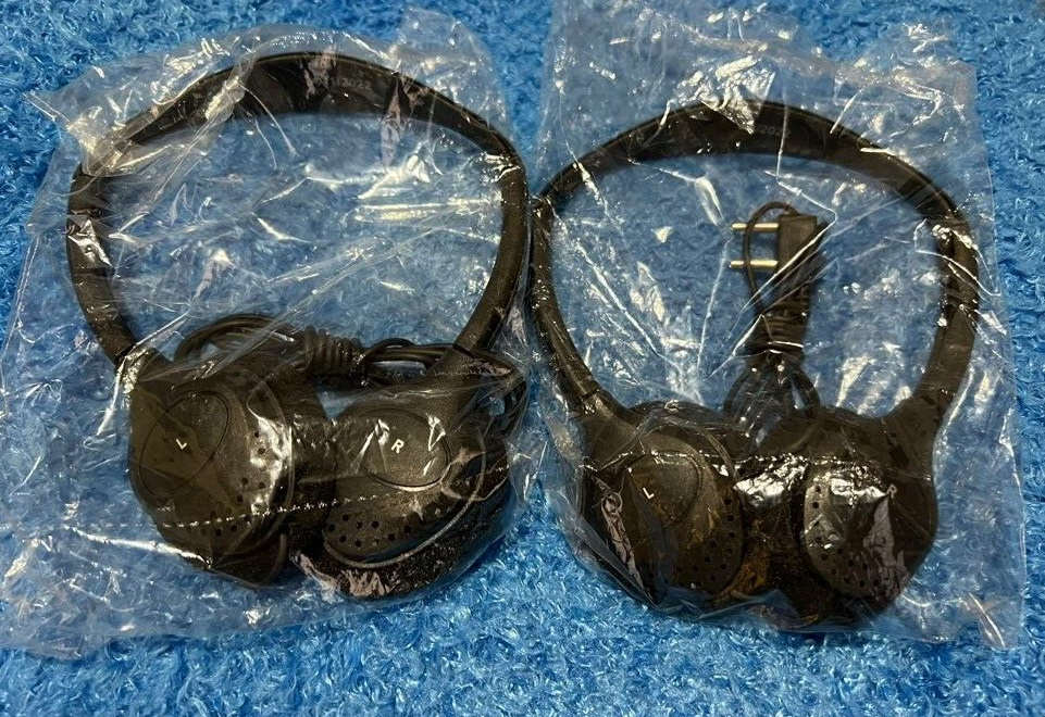 Asiana Airlines Air Plane Air Craft Accessories Black Head