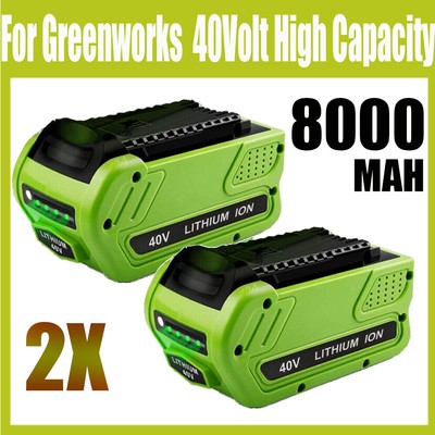 40V For Greenworks G-MAX 40 Volt Lithium Battery 29472 29462 Lithium Battery