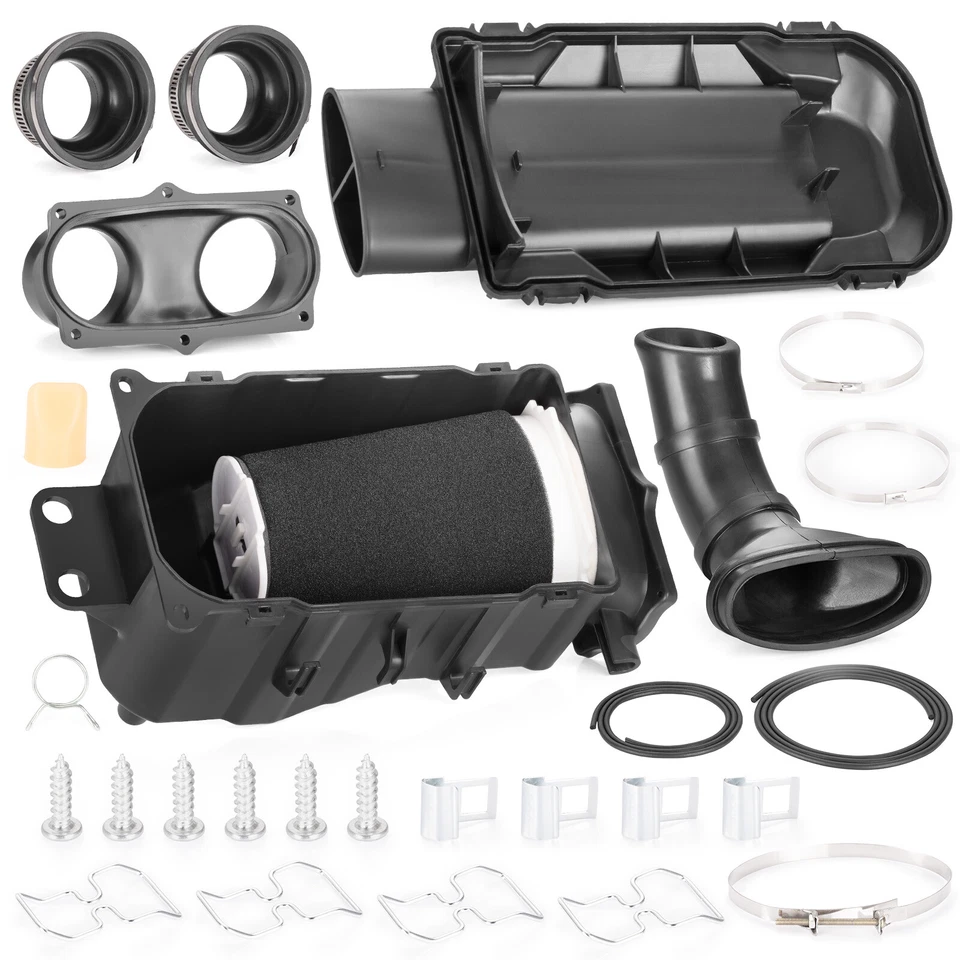Kit de conducto de admisión de tapa de botas elemento de filtro de aire AirBox para Yamaha Banshee 350 87-06 Foto 2 de 4