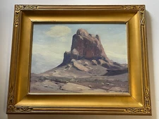Ralph Love Painting Desert American Landscape Listed Impressionism Plein Air Old