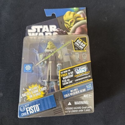 Hasbro Star Wars The Clone Wars KIT FISTO CW60 Cold Weather Gear Action Figure