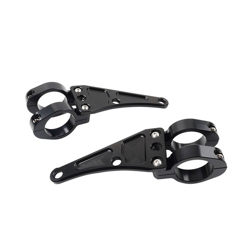 37MM Motorcycle Headlight Bracket Mount Clamp Fork Tube Holder For Harley - Picture 8 of 11