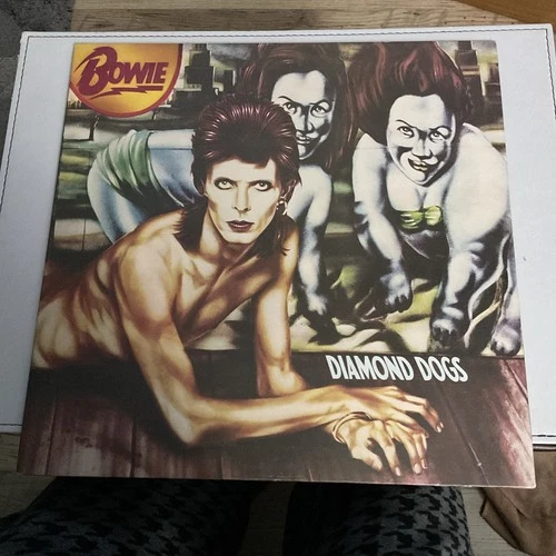 David Bowie Diamond Dogs Vinyl LP 1974 APLI-0576, A1 / B 1 1st press excellent