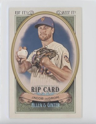 2021 Topps Allen & Ginter's Boxloader Rip Cards Jacob deGrom #BRC-JD x0y