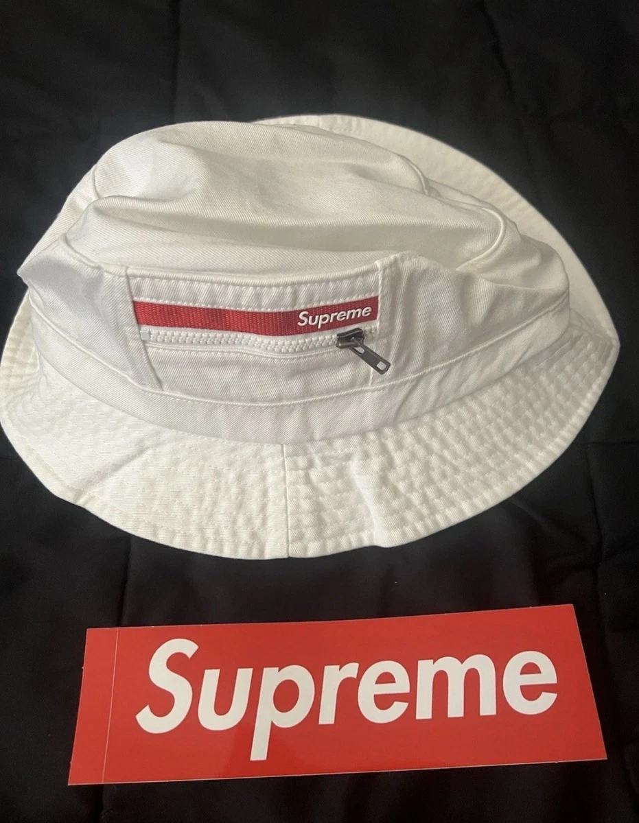 Supreme Men's White Bucket Hats for sale | eBay