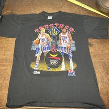 USA Dream Team Bird Magic Johnson L 1992 Together At Last T-Shirt Salem