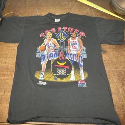 USA Dream Team Bird Magic Johnson L 1992 Together At Last T-Shirt