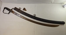 British Pattern 1796 Light Cavalry Troopers Sword w/Scabbard - Relic