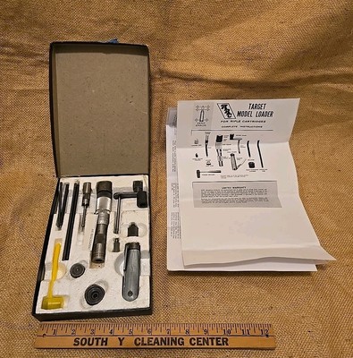 Vintage MRC Target Model Loader 17 Remington ? Rifle Cartridges 