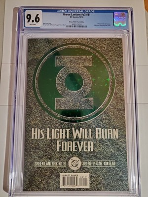 Green Lantern V3 #81 Deluxe/ Multi Pack Edition Cgc 9.6 White Pages