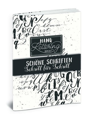 Handlettering Übungsheft | Schöne Schriften - Schritt für Schritt | Katja Haas