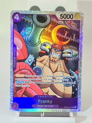 Franky OP09-072 - One Piece TCG - SR NM Super Rare Near-Mint Foil