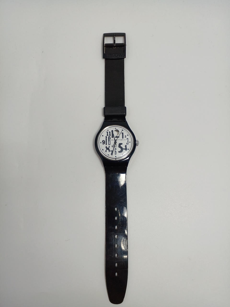 Swatch Automatic Blackboard Automatic Watch Wrist… - image 4