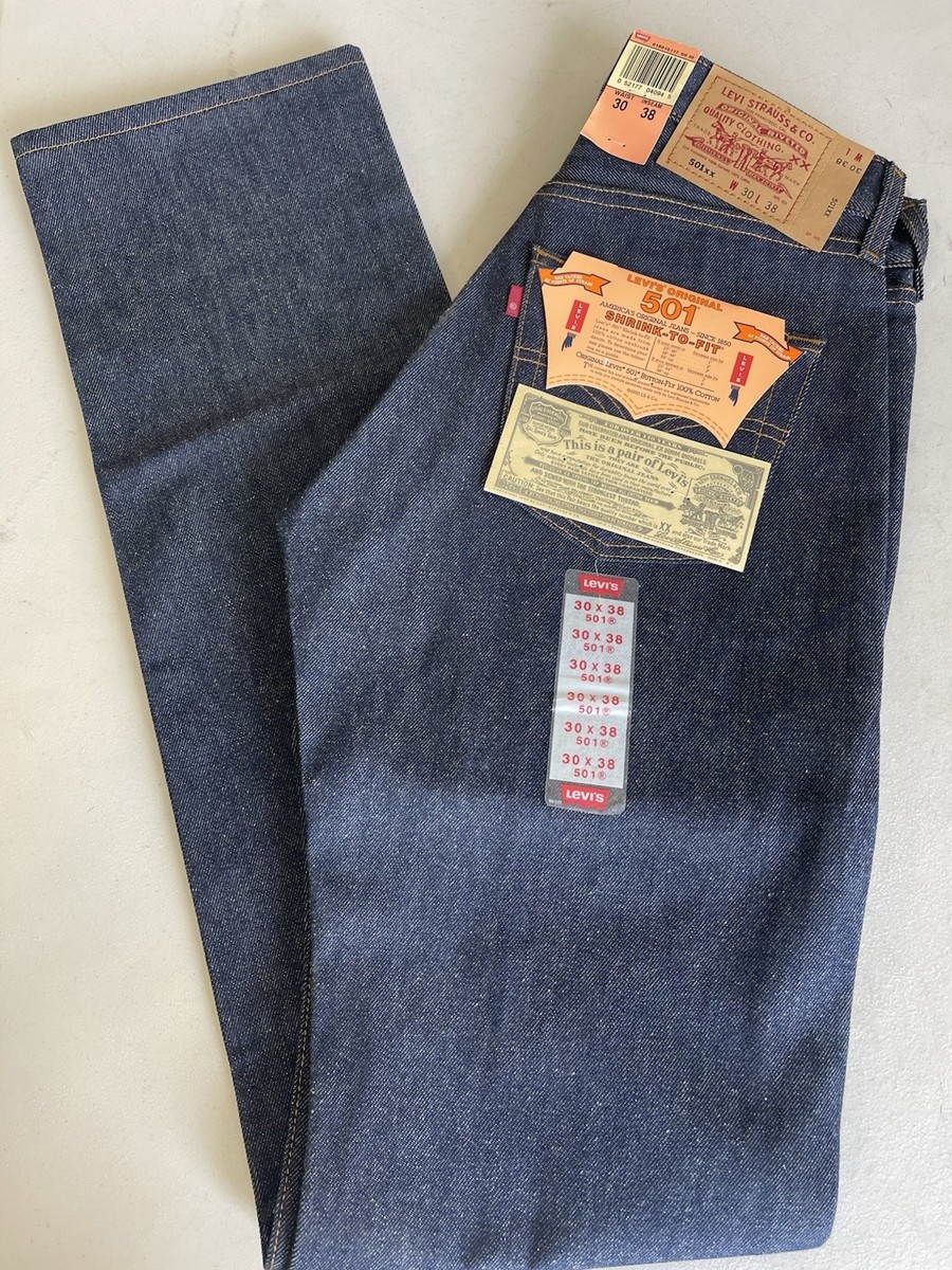 90’s Levi’s 501 made in USA 38/30 ミント Vintage 90s Levis 501 Light Wash Denim Jeans made in USA